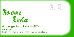 noemi reha business card